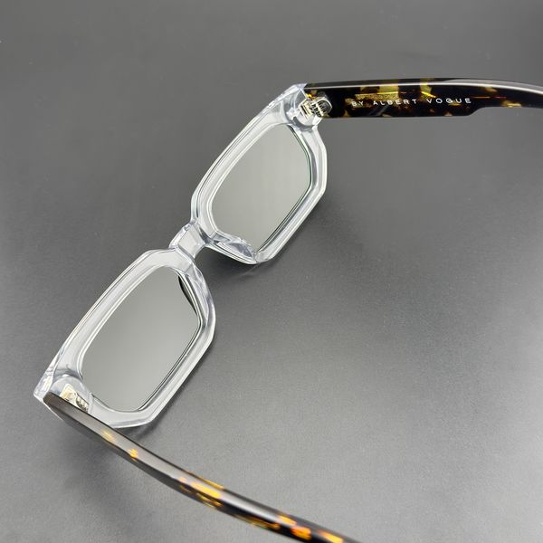 عینک آفتابی مستطیلی آلبرت وگ مدل S32129C3 Acetate Avantgarde Visionary