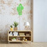 چراغ دیواری ماهوت طرح نئون کاکتوس کد 07