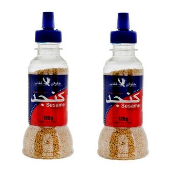 کنجد برشته عقاب -120 گرم بسته 2 عددی