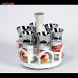 ست جای ادویه 7 پارچه کاپریس کد 12662