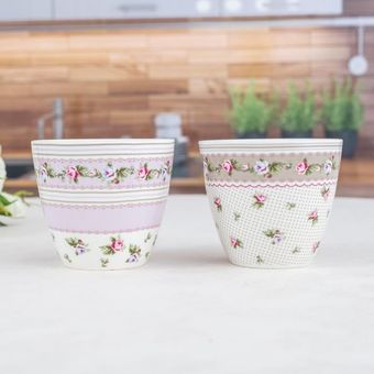 کاپ دسرخوری انگلیش هوم مدل Winter Rose بسته 2 عددی