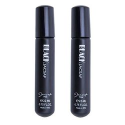 عطر جیبی مردانه ژک ساف مدل Black حجم 22 میلی لیتر بسته 2 عددی
