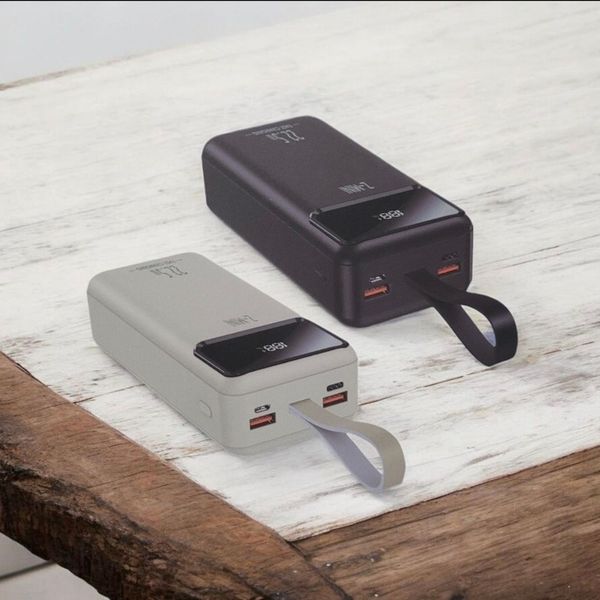 پاوربانک مدل 30000mah-22.5W ظرفیت 30000 میلی آمپر ساعت