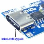 ماژول شارژر باتری مدل TP- 4056 Micro USB TypeC بسته 5 عددی