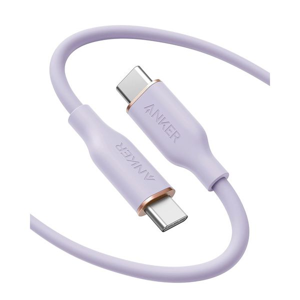 کابل USB-C به USB-C انکر مدل A8553 PowerLine III Flow طول 1.8 متر