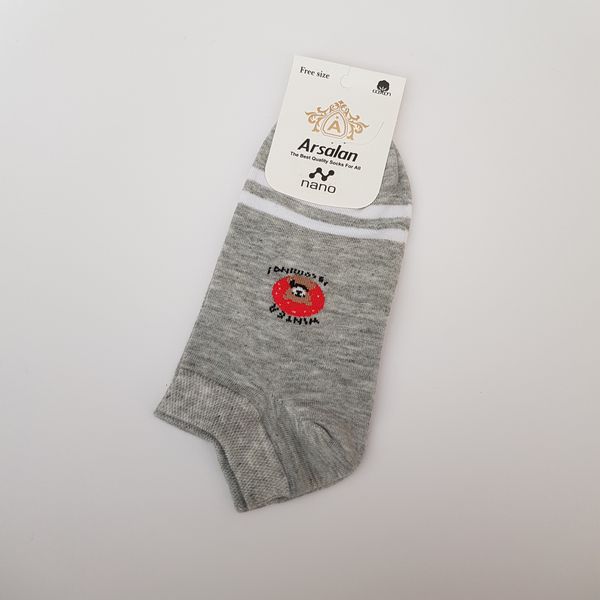 جوراب ساق کوتاه زنانه مدل Bear