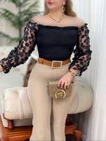 شومیز آستین گل 2895