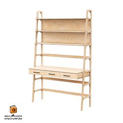 میز کتابخانه دار 3 کشو گود وود (GOOD WOOD)