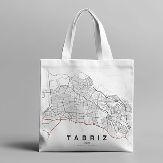 ساک خرید پارچه ای تبریز - tote bag Tabriz