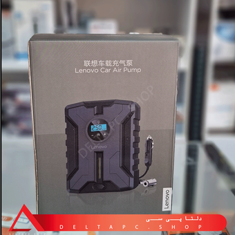 پمپ باد فندکی خودرو دیجیتال لنوو مدل Air Pump HV05