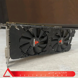 کارت گرافیک BIOSTAR RX 580 4GB  | فول پورت | استوک