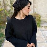 کراپ زنانه آستین بلند شاهو مدل Talynora