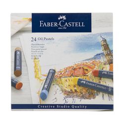 پاستل روغنی 24 رنگ فابر کاستل