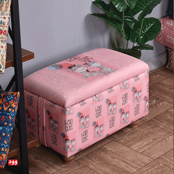 پاف باکس کودک دخترانه کد 06