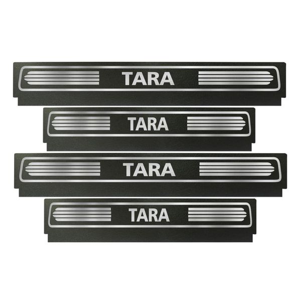 برچسب پارکابی خودرو مهدیار طرح چرم کد SP154 مناسب برای تارا بسته 4 عددی*681