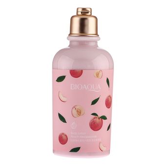 لوسیون بدن بی آکوا مدل Peach مناسب برای انواع پوست وزن 250 گرم