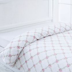 روکش لحاف پنبه انگلیش هوم مدل Rose Chain دو نفره سایز 220x200 سانتی‌متر