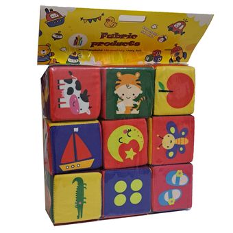  بازی آموزشی مدل مکعب های ابری کد 805 مجموعه 9 عددی 