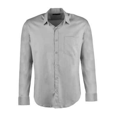 پیراهن آستین بلند یقه برگردان مردانه مدل MDSS-CH2990