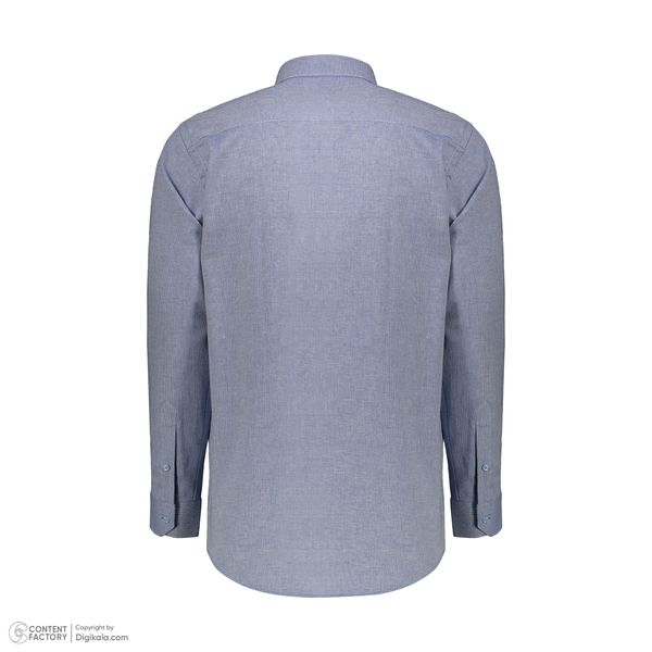 پیراهن آستین بلند یقه برگردان مردانه لیلاک مدل A-69