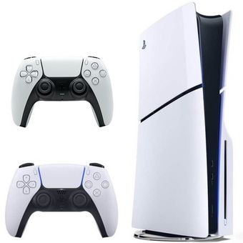 خرید ps5 slim 2016 standard دو دسته | قیمت پلی استیشن 5 اسلیم استاندارد دو دسته ریفر