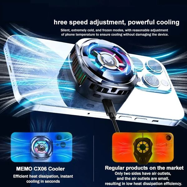 خنک کننده گوشی موبایل ممو مدل CX06 Digital