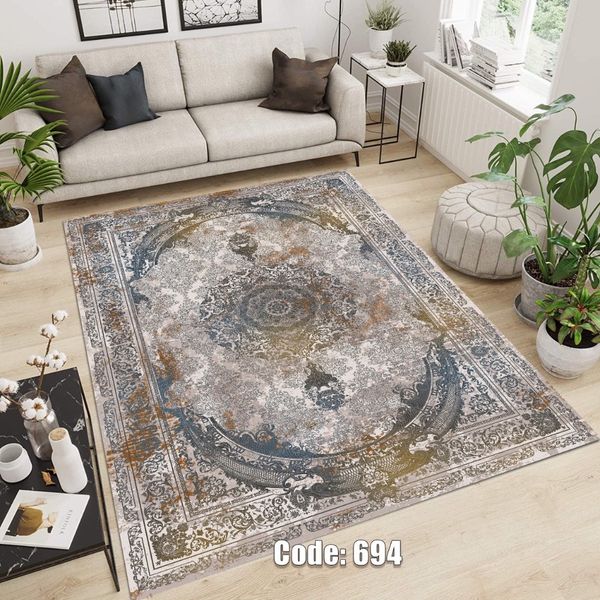 روفرشی کشدار و فرشینه ترمزدار شیراز طرح تارا - کد 694