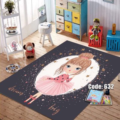 روفرشی کشدار و فرشینه ترمزدار شیراز طرح کودک تارا - کد 632