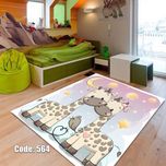 روفرشی کشدار و فرشینه ترمزدار شیراز طرح کودک تارا - کد 564