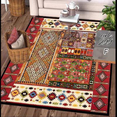 روفرشی کشدار و فرشینه ترمزدار شیراز طرح سنتی - کد 299