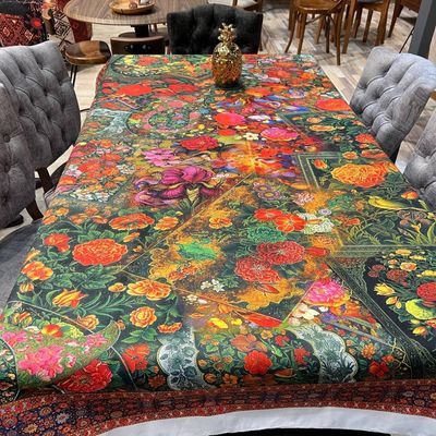 رومیزی مخمل شیراز کد 209 – شیک و ضدلک برای زیرسفره