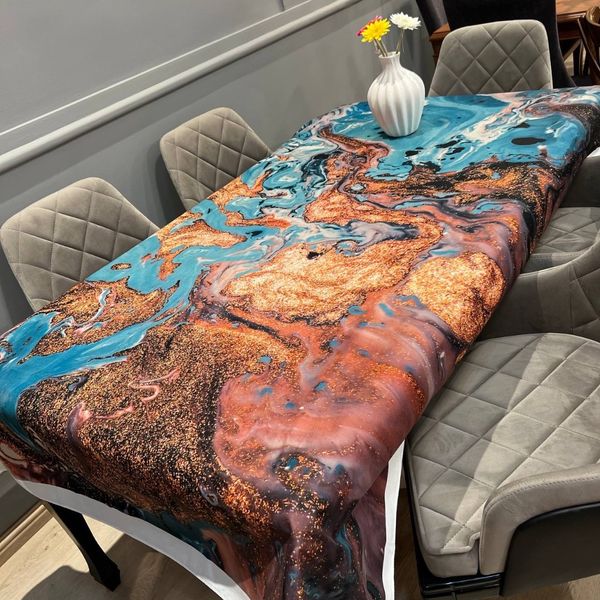 رومیزی مخمل شیراز کد 205 – شیک و ضدلک برای زیرسفره