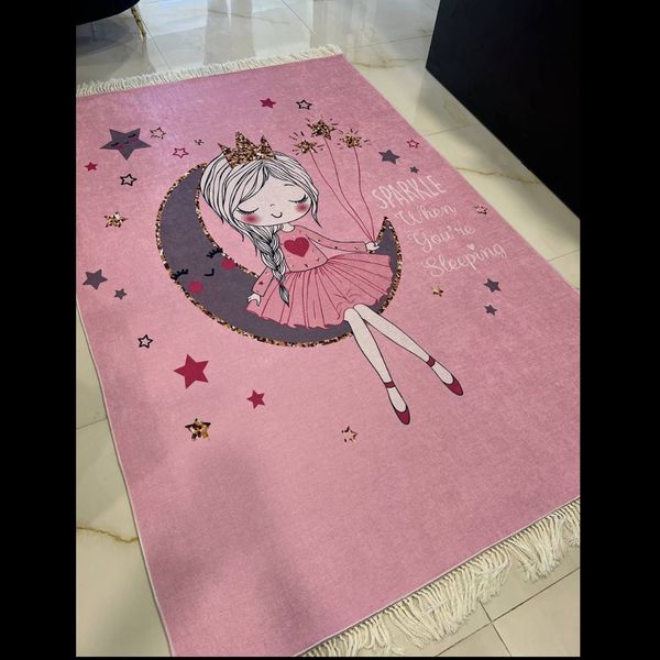 روفرشی کشدار و فرشینه ترمزدار شیراز طرح کودک تارا - کد 411