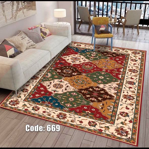 روفرشی کشدار و فرشینه ترمزدار شیراز طرح تارا - کد 669
