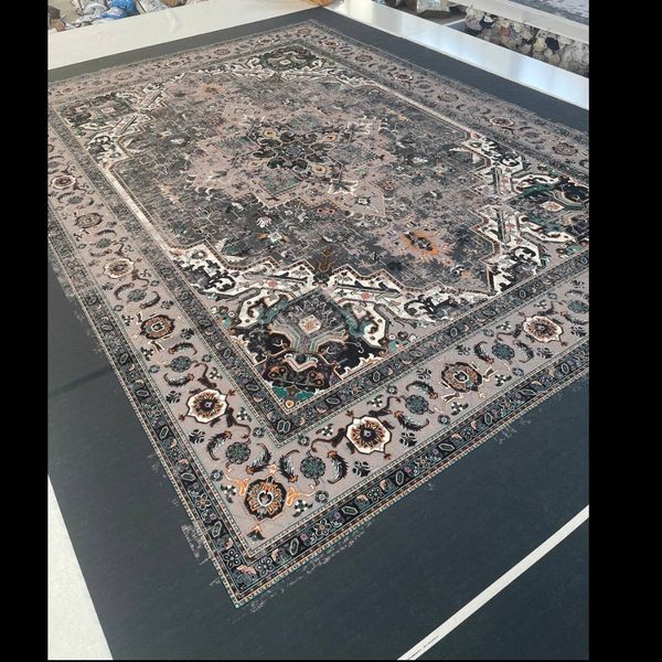 روفرشی کشدار و فرشینه ترمزدار شیراز طرح تارا - کد 299