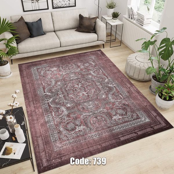 روفرشی کشدار و فرشینه ترمزدار شیراز طرح تارا - کد 739