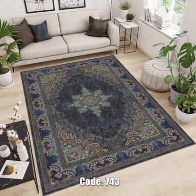 روفرشی کشدار و فرشینه ترمزدار شیراز طرح تارا - کد 743