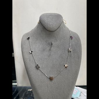 گردنبند ریسه و قلب و ستاره