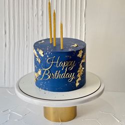 کیک مینیمال مردانه