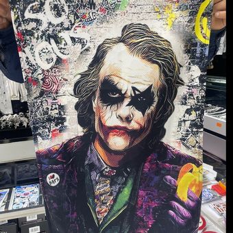 بک دراپ جوکر سایز پرچم