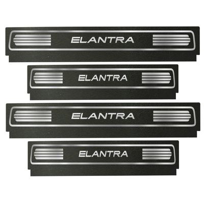 برچسب پارکابی خودرو مهدیار طرح چرم کد SP151 مناسب برای النترا بسته 4 عددی