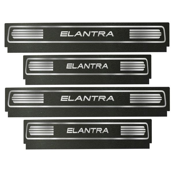 برچسب پارکابی خودرو مهدیار طرح چرم کد SP151 مناسب برای النترا بسته 4 عددی