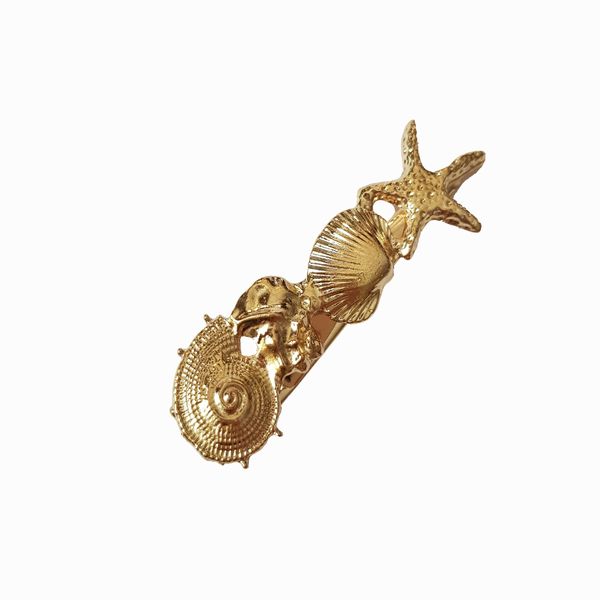 سنجاق مو زنانه مدل صدف