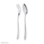 سرویس قاشق و چنگال 12 پارچه ام جی اس مدل 020