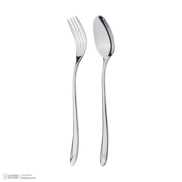 سرویس قاشق و چنگال 12 پارچه ام جی اس مدل 020