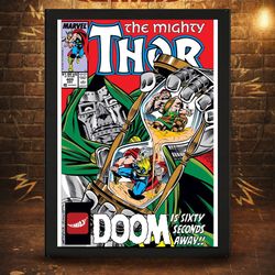 پوستر تور و دکتر دووم thor vs doctor dooom