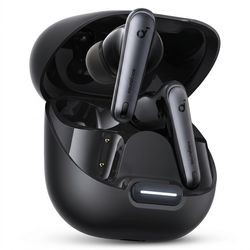 هدفون بلوتوثی انکر مدل Soundcore Liberty 4 NC با نویز کنسلینگ فعال (ANC)، درگاه شارژ USB Type-C، پشتیبانی از فرمان لمسی، مقاوم د