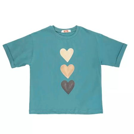 تی شرت آستین کوتاه دخترانه مدل MDSS-CH0674