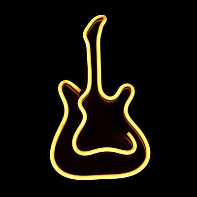 تابلو نئون فلکسی طرح گیتار مدل G6