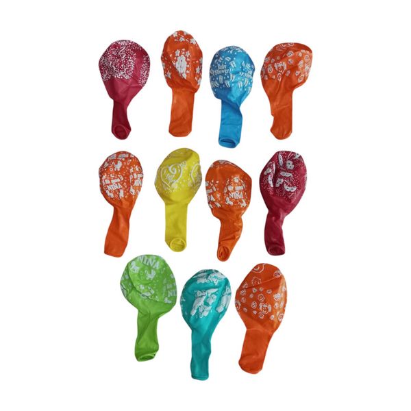 بادکنک مدل مختلط بسته 25 عددی